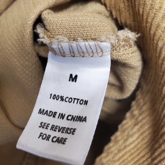 Wishlist Tan Corduroy overall dress - Picture 5 of 6